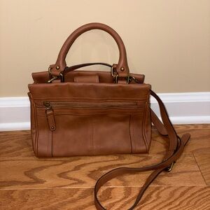 Brown Distressed Handbag